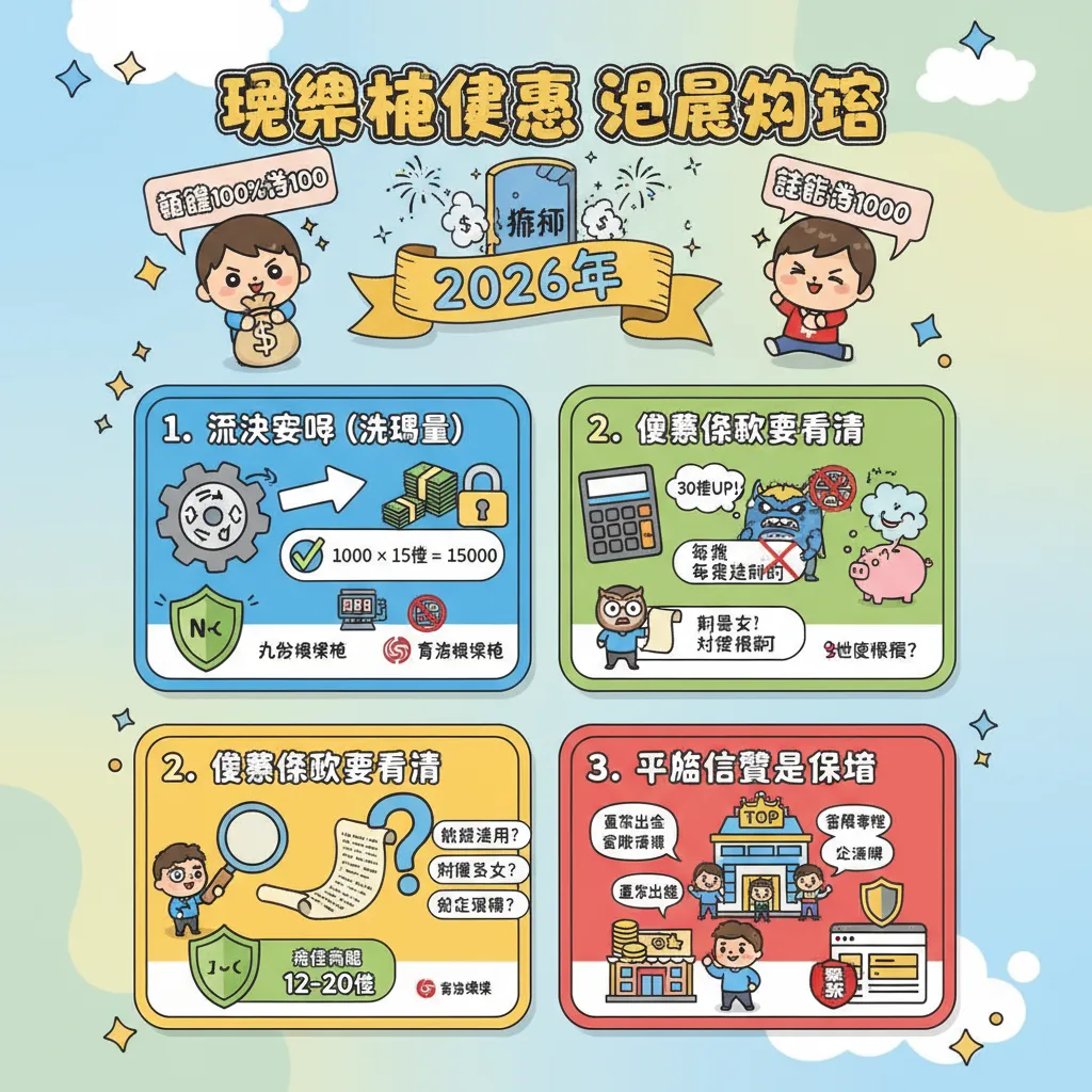 破解優惠陷阱：流水要求、匯率陷阱與套利偵測，新手必讀的避坑指南